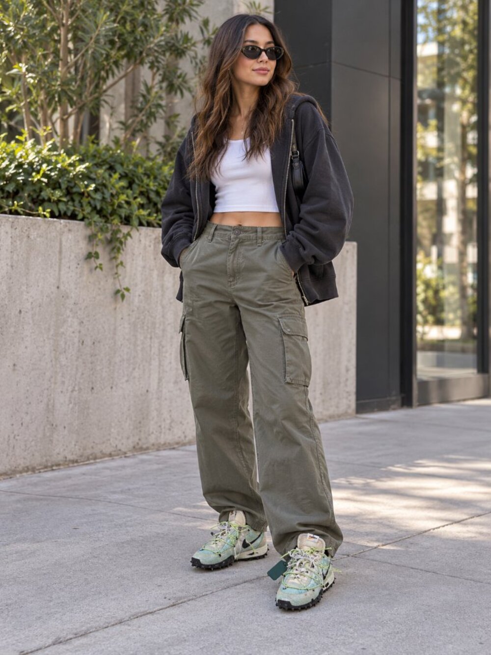 Nike Off White Waffle Racer 2019 Sneakers Vivid Sky Women's Size 9